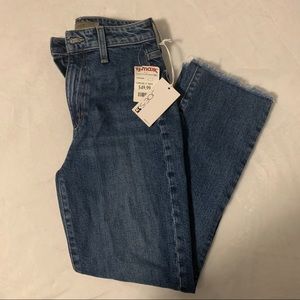 NWT JOE’S JEANS! high rise straight crop jean 23
